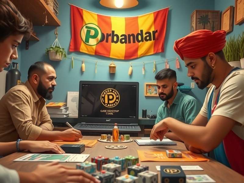 Porbandar Game Workshop team designing board games
